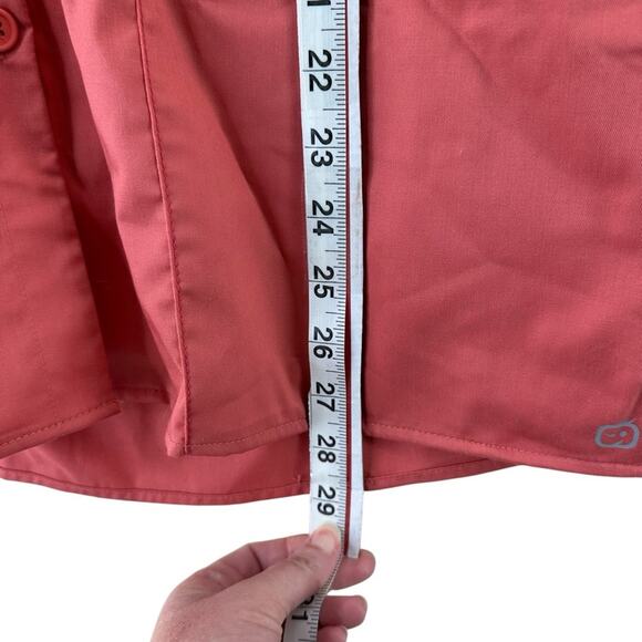 NWT WonderWink Wonderwork Women’s Smock Lot women’s large salmon and teal blue - Picture 12 of 12